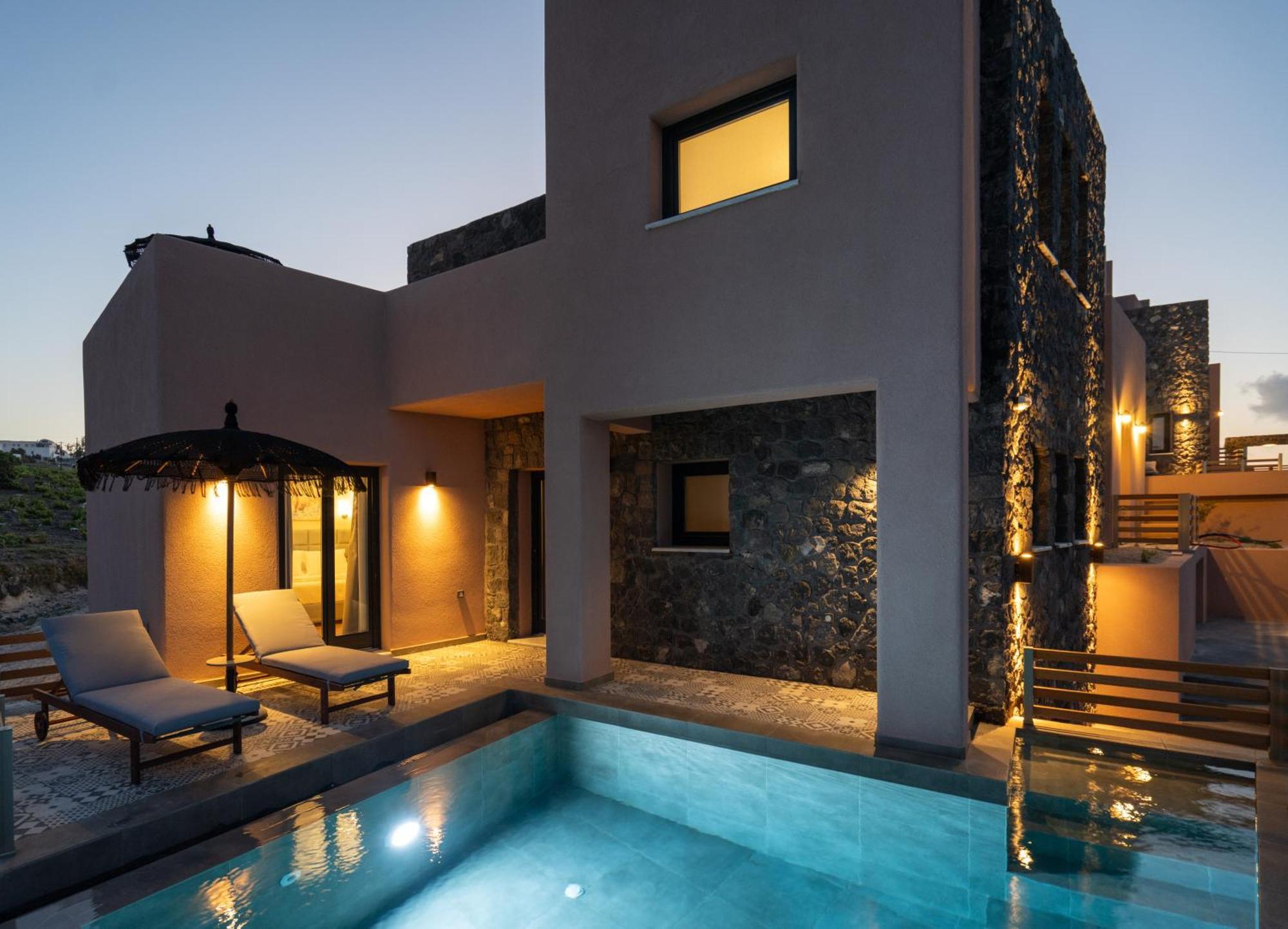 Golden Moments Luxury Stone Villas A Messaria  Ngoại thất bức ảnh