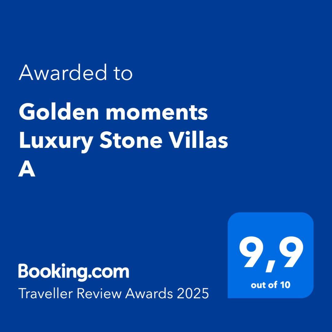 Golden Moments Luxury Stone Villas A Messaria  Ngoại thất bức ảnh